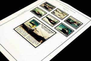 COLOR PRINTED BRITISH ANTARCTIC 2011-2020 STAMP ALBUM PAGES (33 illustr. pages)