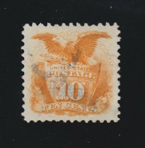 US 116 10c Shield & Eagle Used XF GEM JUMBO appr