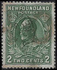 NEWFOUNDLAND #186 USED (1)