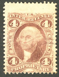 USA R22d VF, SILK PAPER, appears unused, some paper wrinkles, cataloged as ...