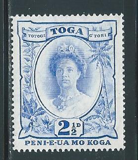 Tonga 76 2 1/2d Queen single MNH