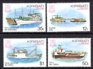 Kiribati 440-443 Ships MNH VF