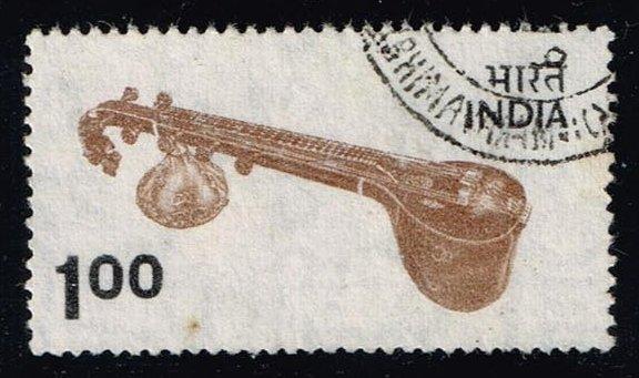 India #682 Veena; used (0.25)