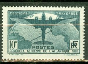 France C17 MNH glazed gum spot CV $700