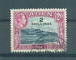 Aden sc # 44 used cat value $3.50