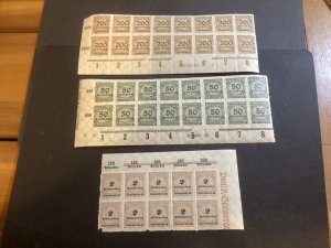 ICOLLECTZONE Germany Lot 4 Inflation Multiples XF NH (ACOL703)