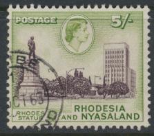 Rhodesia & Nyasaland SG 29 Sc# 169  Used  