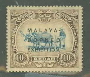 Malaya Kedah 33a Mint VF H