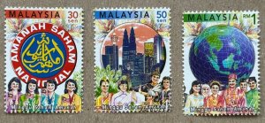 Malaysia 2000 Native Unit Trusts, MNH. Scott 782-784, CV $2.15