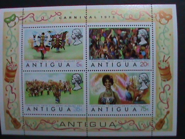 ANTIGUA-1973  SC#315a CANIVAL'73  MNH S/S-VERY FINE- WE SHIP TO WORLD WIDE