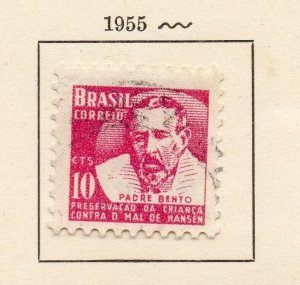 Brazil 1955 Early Issue Fine Used 10c. NW-98333