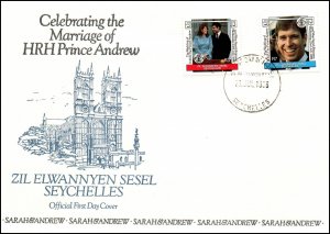 Seychelles Zil Elwannyen Sesel 602-603 U/A FDC