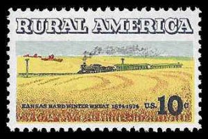 PCBstamps   US #1506 10c Rural American - Wheat, MNH, (50)