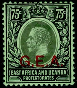 TANGANYIKA SG54a, 75c black/blue-green, M MINT.