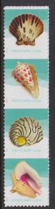 5166a Shells Strip MNH