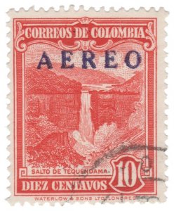 COLOMBIA 1959. AIRMAIL STAMP. SCOTT # C326. USED. # 2