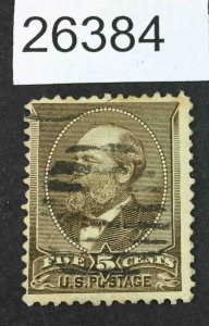 US STAMPS #205 USED LOT #26384