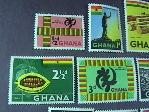 GHANA # 48-60-MINT/NEVER HINGED-COMPLETE SET------QEII------1959