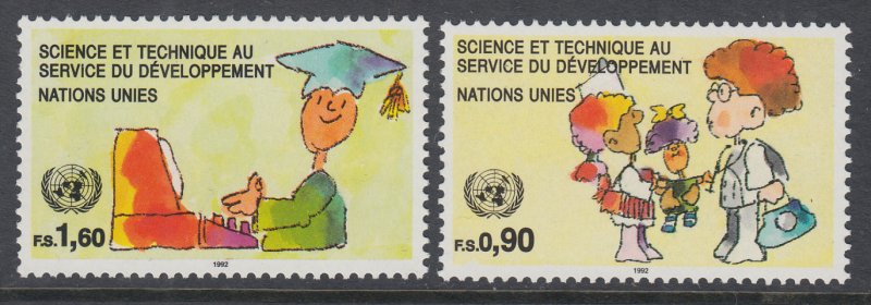 UN Geneva 222-223 MNH VF