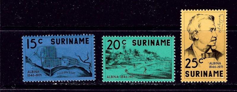 Surinam 392-94 MNH 1971 set