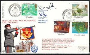 Great Britain, Scott cat. 1103-1106. British Composers issue. First Day Cover. ^