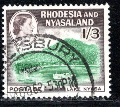 Rhodesia and Nyasaland Scott # 166, used