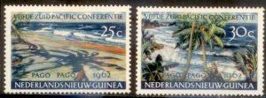 Netherlands New Guinea 1962 SC# 46-7 MLH-OG E48