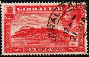 Gibraltar. 1931 1d S.G.110 Fine Used