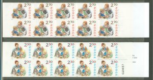 Norway #920-21 Mint (NH)  (Cat) (Dog)