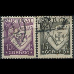 PORTUGAL 1931 - Scott# 500-1 Used 10-15c Used