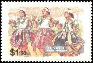 Tuvalu #681-684, Complete Set(4), 1994, Never Hinged