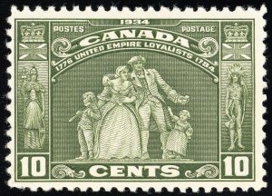 Canada Stamps # 209 MLH VF Scott Value $28.00