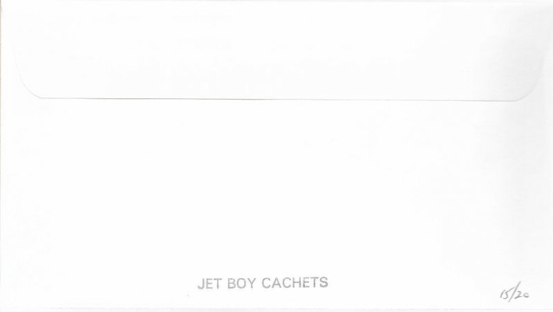 2001 FDC, #3549, 34c Flag, Jet Boy Cachets