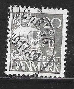 Denmark 232: 20o Caravel, used, F-VF