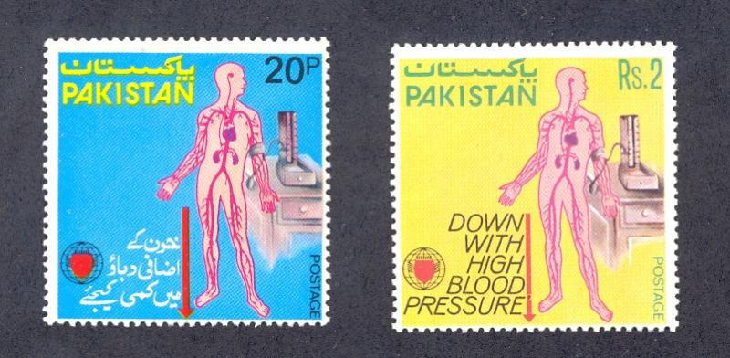 Pakistan 446-7, F-VF, MNH