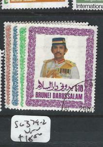 BRUNEI  (PP1005B)  HIGH VALUES  SG 379-382   VFU 