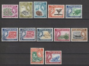 PITCAIRN ISLANDS 1957 SG 18/28 USED Cat £30