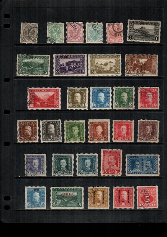 Bosnia and Herzegovina  MH  and used lot of 28