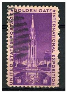 USA 1939 - Scott 852 - Golden Gate, Intl. Expo San Francisco