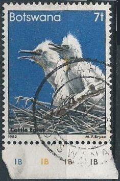 Botswana 309 (used) 7t cattle egrets