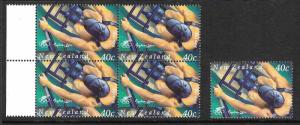  New-Zealand-SCARCE-2000-Olympic MAJOR PERF ERROR 40C