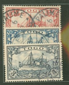 Togo #16-18  Multiple