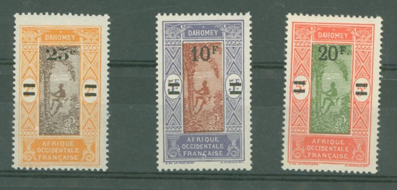 Dahomey #90/95/96 Mint (NH) Multiple