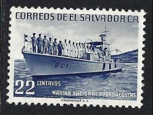 El Salvador 670 VFU SHIP 288F-2