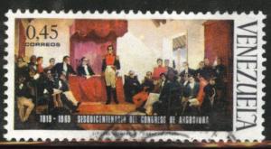 Venezuela Scott 933 used  stamp 1969