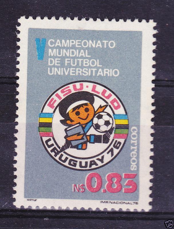 URUGUAY Sc#965 MNH STAMP University world football soccer cup emblem