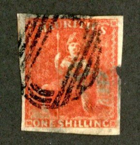 1859 Mauritius Sc.#19 used ( 808 BCX2 )