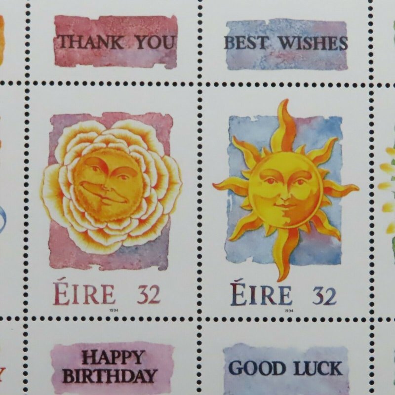 HuskyStamps ~ Ireland #918b, Booklet Pane, Mint Never Hinged MNH,  4pics