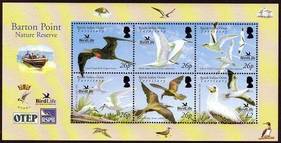 Biot 325 Af Blatt, MNH Bird Leben 2006.Barron Punkt Natur Reserve.frigate-bird