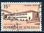 Venezuela 1957; Sc. # C615; Used Single Stamp